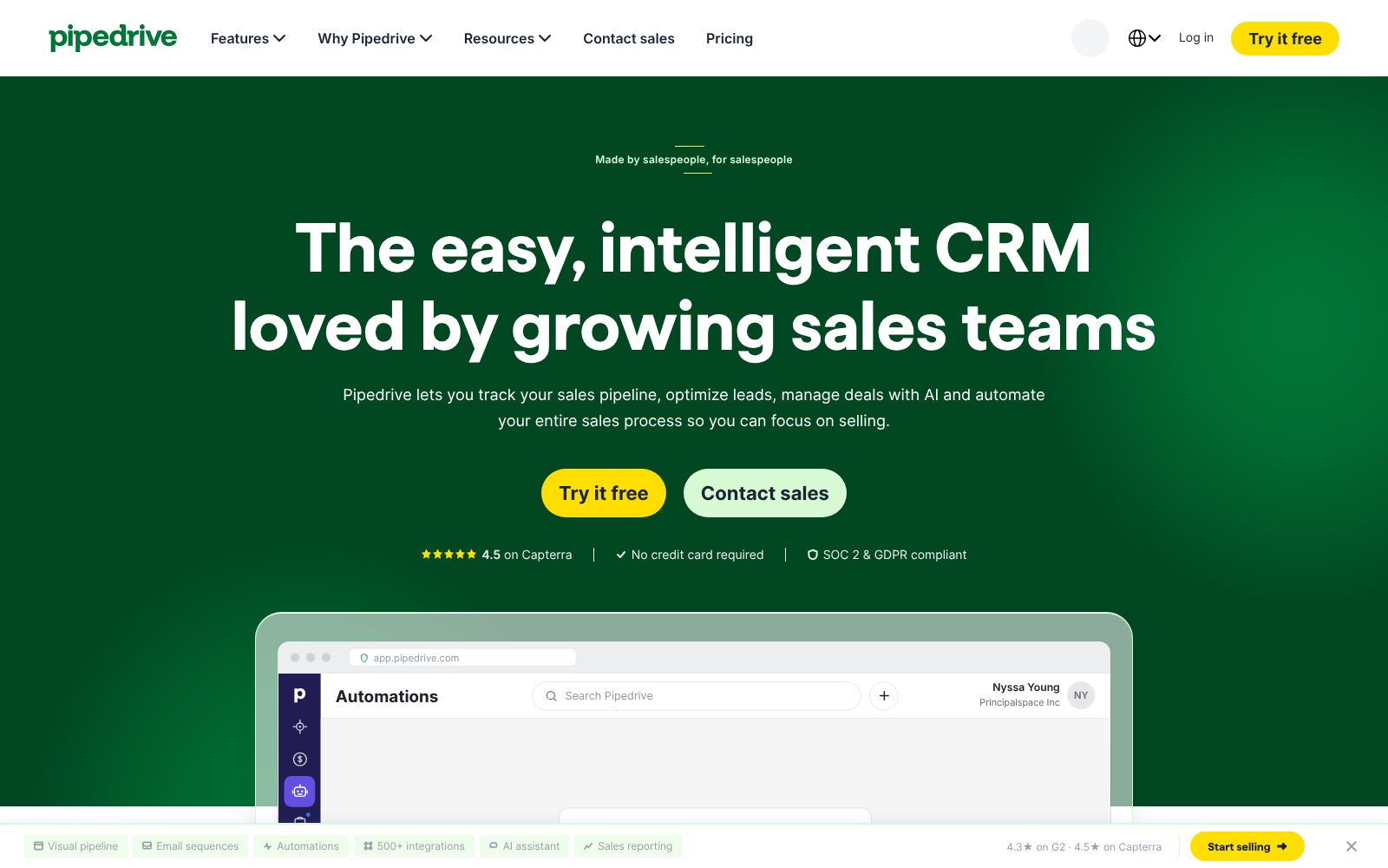 Homepage